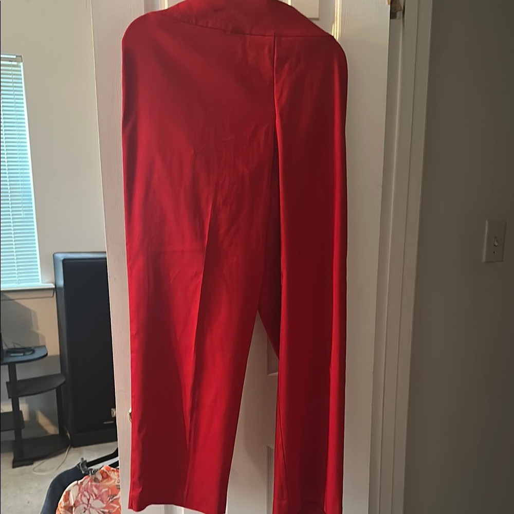 INC International Concepts Vibrant Red Women's Pants